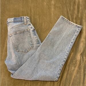 Abercrombie & Fitch 90's Straight Ultra High Rise Curve Love Jeans 26 xs